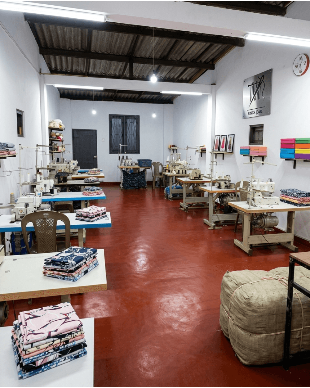 Inside the Mum & Daughter Garments production floor